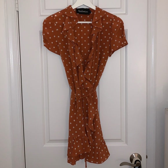 Réalisation Par The Valentina Polka Dot dress - Picture 2 of 4